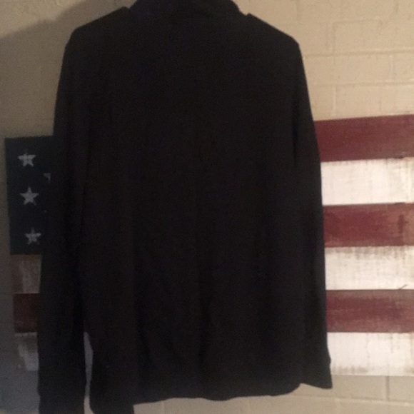 Womens Large Love Pink Half Zip Pullover - Picture 2 of 3